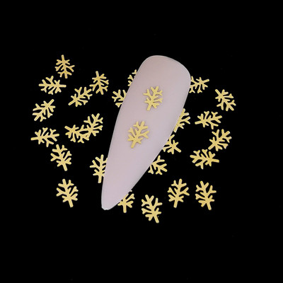 100 vnt. / lot. Japonija 3d auksas Honey Bee nagų dailės puošmenos Charm Diy Manikiūras Papuošalai Lydinio smeigės papuošalams Priedai Kniedės