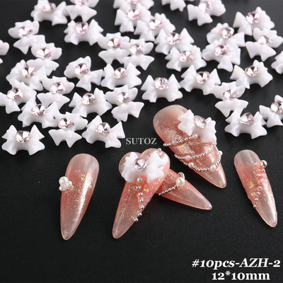 3D Metāla nagu piekariņi Zelta Sudraba Nail Art Gredzens Sprādze Punk Volume Decoration Kawaii Aksesuāri Lente Rhinestones Rotaslietas GL512