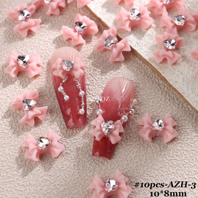 3D Metāla nagu piekariņi Zelta Sudraba Nail Art Gredzens Sprādze Punk Volume Decoration Kawaii Aksesuāri Lente Rhinestones Rotaslietas GL512