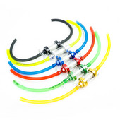 8 mm CNC aluminijska legura Staklo Motocikl Plin Gorivo Benzin Filter ulja Moto dodaci za ATV Dirt Pit Bike Motocross