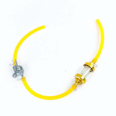 8 mm CNC aluminijska legura Staklo Motocikl Plin Gorivo Benzin Filter ulja Moto dodaci za ATV Dirt Pit Bike Motocross