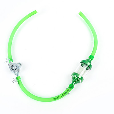 8 mm CNC aluminijska legura Staklo Motocikl Plin Gorivo Benzin Filter ulja Moto dodaci za ATV Dirt Pit Bike Motocross