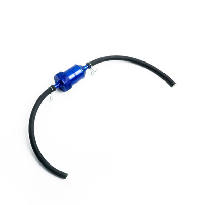 6 spalvų 8 mm motociklo degalų filtras automobilių benzino dyzelinas, skirtas motociklų duobėms, purvo dviračių motoroleriams, chromo aliuminio degalų filtrams