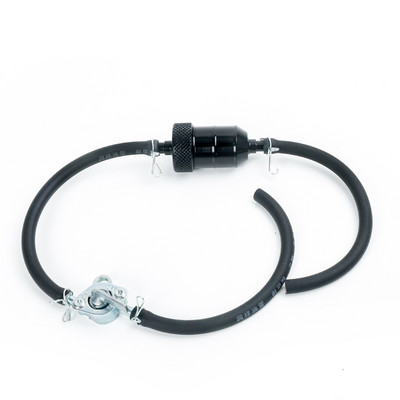 6 spalvų 8 mm motociklo degalų filtras automobilių benzino dyzelinas, skirtas motociklų duobėms, purvo dviračių motoroleriams, chromo aliuminio degalų filtrams