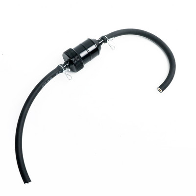 6 spalvų 8 mm motociklo degalų filtras automobilių benzino dyzelinas, skirtas motociklų duobėms, purvo dviračių motoroleriams, chromo aliuminio degalų filtrams