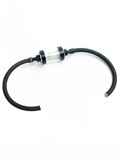 CNC 6 spalvų 8 mm motociklo kuro filtras automobilių benzinas dyzelinas, skirtas motociklų duobėms, purvo dviračių motoroleriams, chromo aliuminio kuro filtras