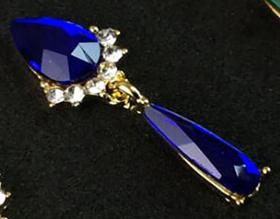 10 τεμ. K Gold Luxury AB διαμαντένιο τρίγωνο 3D Διακοσμήσεις νυχιών Νύχια στρας Gem Nail Supplies Charms Stone 2022