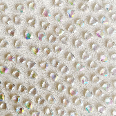 100 vnt mišrios spalvos dervos nagų žavesys 3D Aurora Flowers Rose Flora Heart apvalių nagų dekoravimas „pasidaryk pats“ nagų reikmenys profesionalams