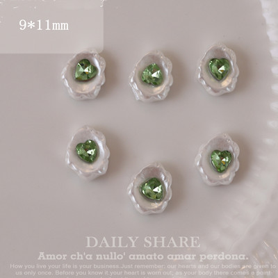 20 vnt. Baroko perlų nagų dailės žavesiai, 3D derva, meilė, žvaigždės formos deimantiniai papuošalai, nagų krištolas, prispaudimas prie nagų, dalys, priedai