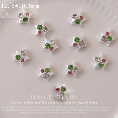 20 vnt. Baroko perlų nagų dailės žavesiai, 3D derva, meilė, žvaigždės formos deimantiniai papuošalai, nagų krištolas, prispaudimas prie nagų, dalys, priedai