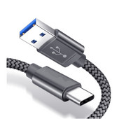 C-tüüpi kaabel USB C-laadimiskaabel C-tüüpi juhe Samsung Galaxy A3 A5 A7 2017 A8 A9 2018 S10 S9 S8 A8s kiirlaadija jaoks