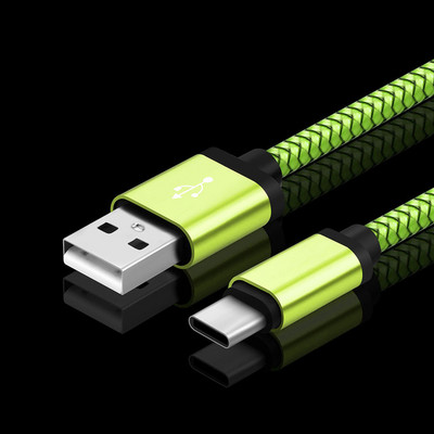 C-tüüpi kaabel USB C-laadimiskaabel C-tüüpi juhe Samsung Galaxy A3 A5 A7 2017 A8 A9 2018 S10 S9 S8 A8s kiirlaadija jaoks
