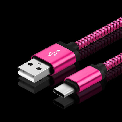 C-tüüpi kaabel USB C-laadimiskaabel C-tüüpi juhe Samsung Galaxy A3 A5 A7 2017 A8 A9 2018 S10 S9 S8 A8s kiirlaadija jaoks