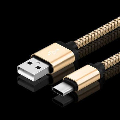 C-tüüpi kaabel USB C-laadimiskaabel C-tüüpi juhe Samsung Galaxy A3 A5 A7 2017 A8 A9 2018 S10 S9 S8 A8s kiirlaadija jaoks
