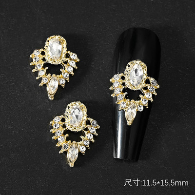 10/5 vnt Butterfly lydinio nagų dailės papuošalų žavesys 3D drugelis aukso/sidabro cirkonio deimantas „pasidaryk pats“ nagų dailės dekoravimo priedai #JE8