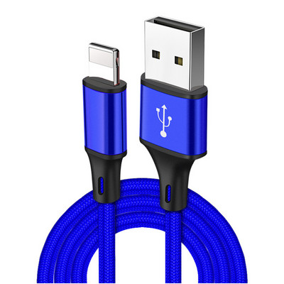 Καλώδιο USB γρήγορης φόρτισης για iPhone 13 12 11 Pro X Max 6 6s 7 8 Plus Apple iPad Origin Lead Καλώδιο κινητού τηλεφώνου Καλώδιο φορτιστή δεδομένων 3m