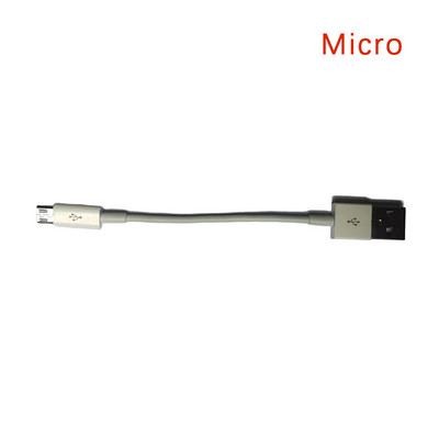 Tip C Micro USB kabel 10 cm kratki, brzo punjenje za Android telefon, podatkovni kabel za sinkronizaciju, USB adapterska žica