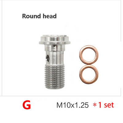 Motociklo stabdžių apkaba Banjo varžtas oro išleidimo varžto nipelis M10X1.0MM/1.25MM 304 nerūdijantis plienas, skirtas Honda Yamaha Kawasaki Suzuki