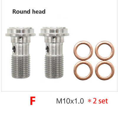 Motociklo stabdžių apkaba Banjo varžtas oro išleidimo varžto nipelis M10X1.0MM/1.25MM 304 nerūdijantis plienas, skirtas Honda Yamaha Kawasaki Suzuki