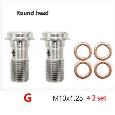 Motociklo stabdžių apkaba Banjo varžtas oro išleidimo varžto nipelis M10X1.0MM/1.25MM 304 nerūdijantis plienas, skirtas Honda Yamaha Kawasaki Suzuki