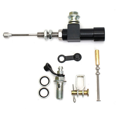 12,7 mm stūmoklinio motociklo hidraulinės sankabos pagrindinio cilindro strypo stabdžių siurblys M10x1,25 mm CNC aliuminis, skirtas motokroso dviračių motociklams