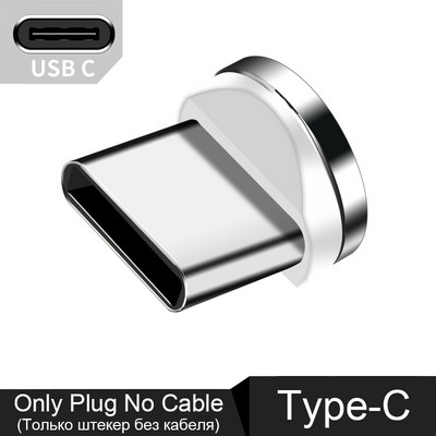 MVQF 6A Kiirlaadimine 120W magnetkaabel Voolava valgusega LED-mikro-USB kaabel Xiaomi jaoks Laadimine IPhone Charger Type C kaabel