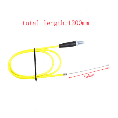 980/1070/1200mm droseļvārsta sajūga trose Ķīnas Pit Dirt Motor Bike XR50 CRF50 CRF70 KLX 110 125 SSR TTR BBR horizontālajam dzinējam
