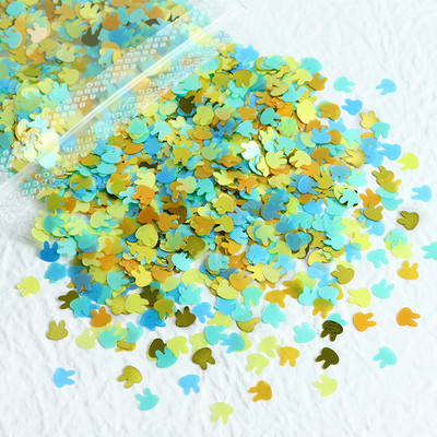 1Bag Sparkly Paillette Suurtähega Inglise Kirjaga Nael Litrid Värvid Holograafilised Küünte Glitter 3D Helbed Viilud Kunsti Aksessuaarid