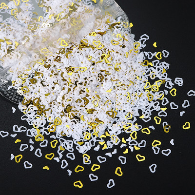 1Bag Sparkly Paillette Suurtähega Inglise Kirjaga Nael Litrid Värvid Holograafilised Küünte Glitter 3D Helbed Viilud Kunsti Aksessuaarid
