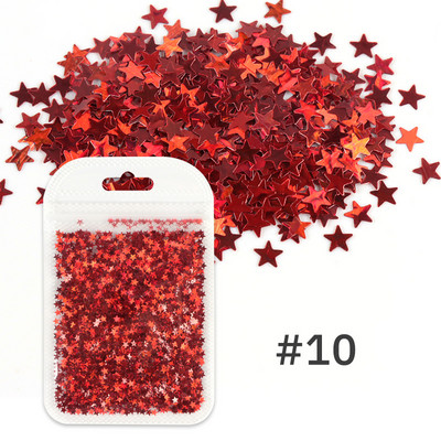 1Bag Sparkly Paillette Suurtähega Inglise Kirjaga Nael Litrid Värvid Holograafilised Küünte Glitter 3D Helbed Viilud Kunsti Aksessuaarid