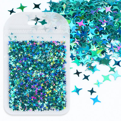 1Bag Sparkly Paillette Suurtähega Inglise Kirjaga Nael Litrid Värvid Holograafilised Küünte Glitter 3D Helbed Viilud Kunsti Aksessuaarid