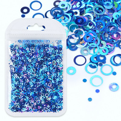 1Bag Sparkly Paillette Suurtähega Inglise Kirjaga Nael Litrid Värvid Holograafilised Küünte Glitter 3D Helbed Viilud Kunsti Aksessuaarid
