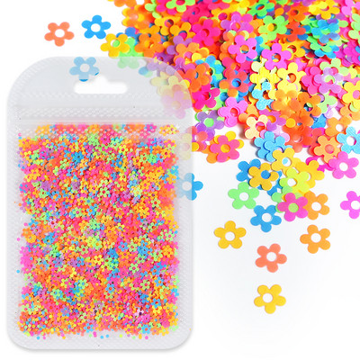 1Bag Sparkly Paillette Suurtähega Inglise Kirjaga Nael Litrid Värvid Holograafilised Küünte Glitter 3D Helbed Viilud Kunsti Aksessuaarid