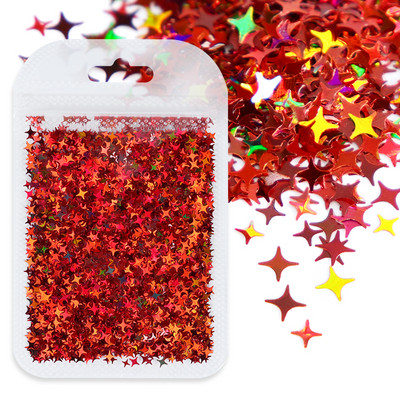 1Bag Sparkly Paillette Suurtähega Inglise Kirjaga Nael Litrid Värvid Holograafilised Küünte Glitter 3D Helbed Viilud Kunsti Aksessuaarid