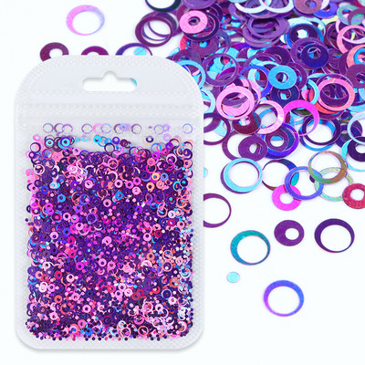 1Bag Sparkly Paillette Suurtähega Inglise Kirjaga Nael Litrid Värvid Holograafilised Küünte Glitter 3D Helbed Viilud Kunsti Aksessuaarid