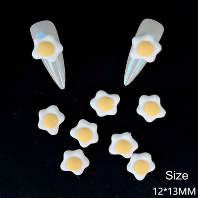 10 tk Vaigust lehma küünekunsti võlu 3D armsad loomad ükssarvik lehm küünekaunistus Kawaii DIY küünekunsti kaunistus 11x13MM