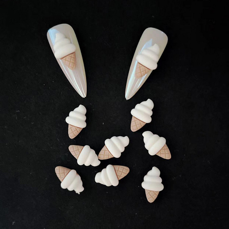 10 buc rășină Vaci Nail Art Charm 3D Animale minunate Unicorn Vaca Nail Decoration Kawaii DIY Nail Art Decor 11x13MM