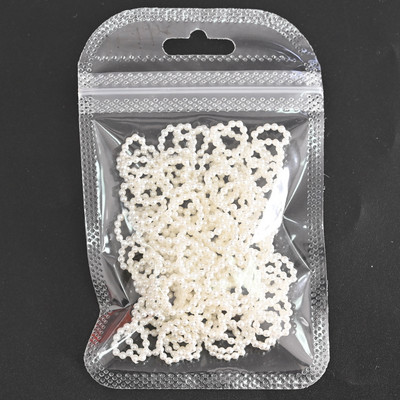 100 vnt. / Maišelis Korėjos tuščiaviduris širdies perlas, nagų dailės pakabukai 11 mm papuošalų lipdukai perlai Dekoracijos Graduuota spalva nagams Dizainas A604