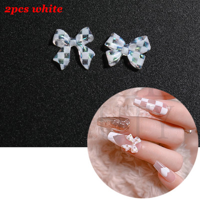 Aurora lentes bantes nagu daļas 3D sveķu dekorēšana kristāla lācis nagu piekariņi akrila aksesuāri rhinestones manikīram GLGZDJ