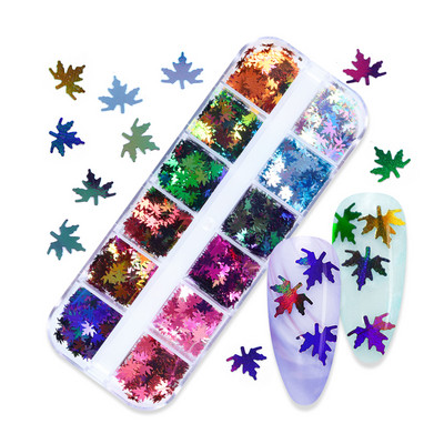 Paiete romb cu sclipici holografice pentru design de unghii, fulgi de paletă în formă de diamant, accesorii pentru decorațiuni pentru unghii