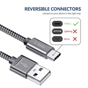 2m 3m USB Type C кабел за бързо зареждане на батерията Зарядно устройство Кабел за Samsung Galaxy A51 A71 A5 A70 A81 M31 A12 S21 S10 S10E S9 A50