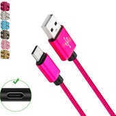 USB tipo C laidas, skirtas Samsung Galaxy a51 a50 a52 a53 a21s a12 S8/S9/S10 A3/A5/A7 2017 2M ilgio telefono įkroviklis greito įkrovimo laidas