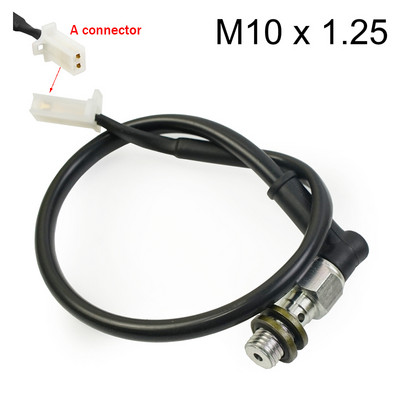 Motociklo hidraulinis dvigubas „Banjo“ varžtas stabdžių slėgio šviesos jungiklis M10 x 1,25 mm, skirtas / Kawasaki / Suzuki / Yamaha