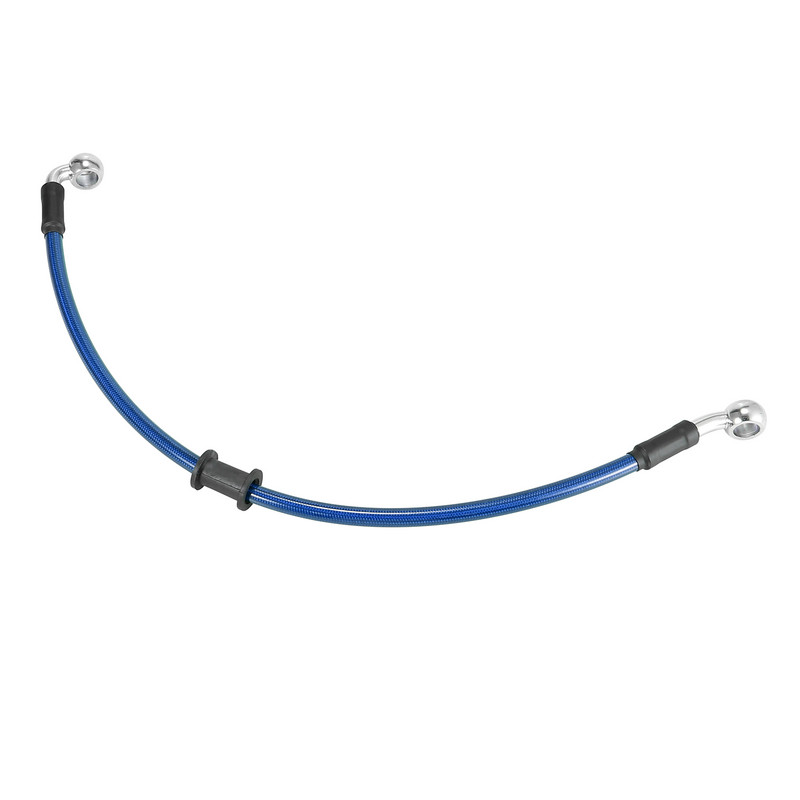 Motoforti Universal 40cm Motocicletă Frână Ambreiaj Ulei Furtun Furtun Linie Albastru Hidraulic Armat Furtun împletit din oțel inoxidabil