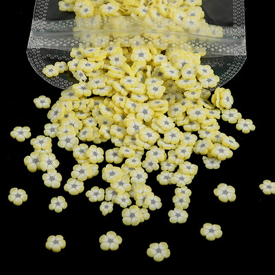 10G Green Alien Nail Art Naljepnice Klizači Uskrsni ukrasi Kriške Meka polimerska glina DIY 3D Nail Charm pribor za manikuru Savjeti