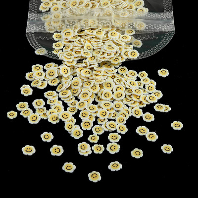 10G Green Alien Nail Art Naljepnice Klizači Uskrsni ukrasi Kriške Meka polimerska glina DIY 3D Nail Charm pribor za manikuru Savjeti