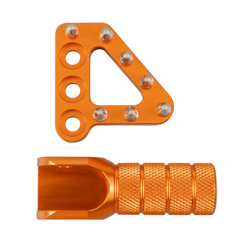 NICECNC stabdžių pedalo žingsnio plokštės perjungimo svirties antgalis KTM 690 SMC 950 SUPERMOTOR ENDURO DUKE 2008-2009 990 ADVENTURE 03-06