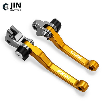 Motocross pliabil Pivot Dirt Bike Pârghii de ambreiaj de frana CNC Maner maneta cablu pentru YAMAHA YZ125 2015 2016 2017 2018 Piese YZ 125