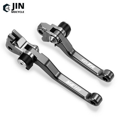 Motocross pliabil Pivot Dirt Bike Pârghii de ambreiaj de frana CNC Maner maneta cablu pentru YAMAHA YZ125 2015 2016 2017 2018 Piese YZ 125