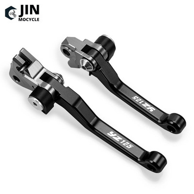 Motocross pliabil Pivot Dirt Bike Pârghii de ambreiaj de frana CNC Maner maneta cablu pentru YAMAHA YZ125 2015 2016 2017 2018 Piese YZ 125